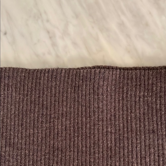 Zara Ribbed Knit Sleeveless Sweater Tank Dress - Picture 2 of 6